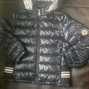 Kids Moncler Anatolios Laque Quilted Down Jacket